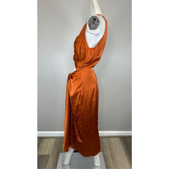 NWT ANDREA IYAMAH Reni cut-out midi dress Size M $225 - Picture 6 of 11